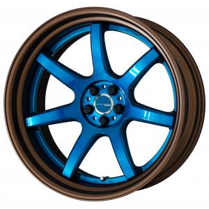 Candy Blue (CAB) 20inch Step Rim Matte bronze alumite rim ※COP rim arrangement &  Extra select & Option cap