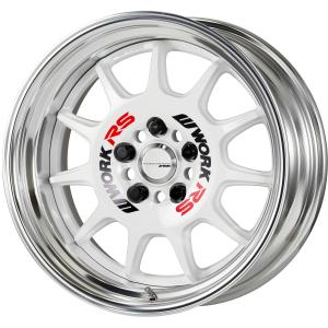 ■17inch ■STEP RIM ■Specifications: White (standard) / Buff alumite rim (standard) ■Optional center cap ■Black / red sticker (standard included)