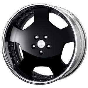 ■Size: 20 inches
■Disc: Black (standard)
■Rim: FULL REVERSE (shape)/Buffed anodized (standard)
■Center cap: Standard