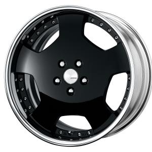 ■Size: 19 inches
■Disc: Black (standard)
■Rim: FULL REVERSE (shape)/Buffed anodized (standard)
■Center cap: Standard