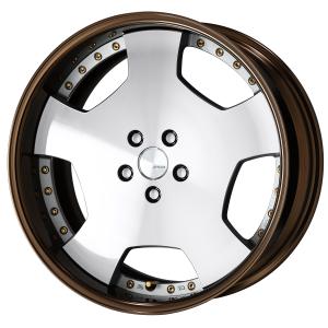 ■Size: 20 inches
■Disc: Cut clear (standard)
■Rim: FULL REVERSE (shape)/Bronze anodized (custom)
■Piercing bolt: Gold piercing bolt (custom)
■Air valve: Gold air valve (custom)
■Center cap: Standard