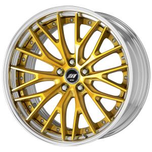 ■Size: 20inch
■Disc: Deep concave (shape)/Imperial gold (custom)
■Rim: STEP RIM (shape)/buff anodized (standard)
■Center cap: Black (standard)