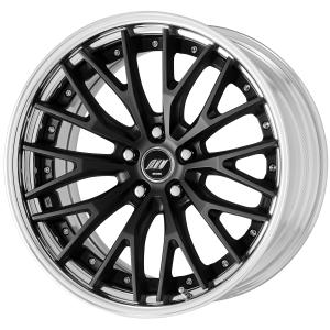 ■Size: 19inch
■Disc: Deep concave (shape)/matte black (standard)
■Rim: STEP RIM (shape)/buff anodized (standard)
■Center cap: Black (standard)