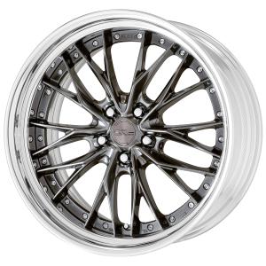 ■Size: 20 inches
■Disc: Brilliant Silver Black (standard)
■Rim: STEP RIM (shape)/Buff Anodized (standard)
■Center cap: SPIN (standard)