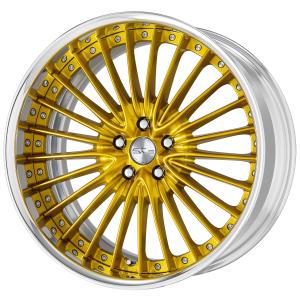 ■Size: 21 inches
■Disc: Candy Imperial Gold (custom)
■Rim: FULL REVERSE (shape)/Buff anodized (standard)
■Center cap: SPIN (standard)
