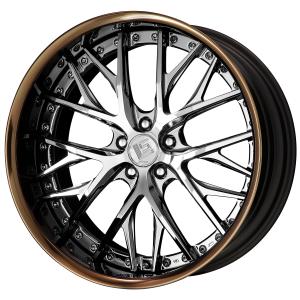■Size: 21 inches
■Disc: Super chrome plating (standard)
■Rim: FULL REVERSE (shape)/Bronze anodized (custom)
■Center cap: Hairline (standard)