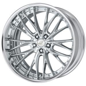 ■Size: 21 inches
■Disc: Silky Rich Silver (standard)
■Rim: FULL REVERSE (shape)/Buff Anodized (standard)
■Center cap: Silver W emblem (optional)