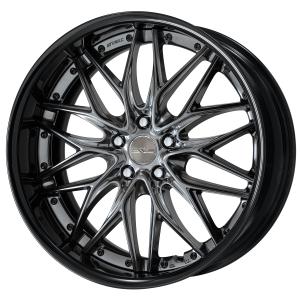 ■Size: 20 inches
■Disc: Brilliant Silver Black (standard)
■Rim: FULL REVERSE (shape)/Black anodized (custom)
■Center cap: Matte gray (standard)
■Piercing bolt: Black chrome piercing bolt (custom)
■Air valve: Black air valve (custom)