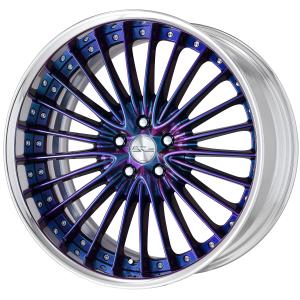 ■Size: 21 inches
■Disc: Asterism Black (custom)
■Rim: FULL REVERSE (shape)/Buff anodized (standard)
■Center cap: SPIN (standard)