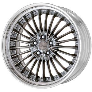 ■Size: 20 inches
■Disc: Brilliant Silver Black (standard)
■Rim: STEP RIM (shape)/Buff Anodized (standard)
■Center cap: Matte Gray (standard)