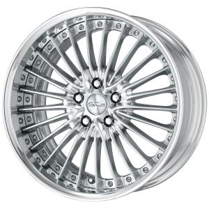 ■Size: 19inch
■Disc: Silky rich silver (standard)
■Rim: FULL REVERSE (shape)/buff anodized (standard)
■Center cap: Spin (standard)