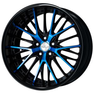 ■Size: 20 inches
■Disc: Black/Clear Blue (Custom)
■Rim: FULL REVERSE (Shape)/Black Anodized (Custom)
■Center Cap: Spin (Standard)
■Piercing Bolt: Black Chrome Piercing Bolt (Custom)
■Air Valve: Black Air Valve (Custom)