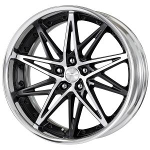 ■Size: 20 inches
■Disc: Matte black cut clear (custom)
■Rim: FULL REVERSE (shape)/Buff anodized (standard)
■Center cap: Spun (standard)
■Piercing bolt: Black chrome piercing bolt (custom)