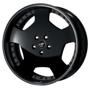 ■Size: 20 inches
■Disc: Black (standard)
■Rim: FULL REVERSE (shape)/Black anodized (custom)
■Piercing bolt: Black chrome piercing bolt (custom)
■Air valve: Black air valve (custom)
■Center cap: Black double emblem (optional)