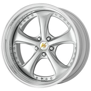■Size: 20 inches
■Disc: Light grayish silver (standard)
■Rim: STEP RIM (shape)/Buff Anodized (standard)
■Center cap: Silver (standard)