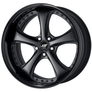 ■Size: 20 inches
■Disc: Matte black (custom)
■Rim: FULL REVERSE (shape)/Black anodized (custom)
■Center cap: Black double emblem (optional)
■Piercing bolt: Black chrome piercing bolt (custom)
■Air valve: Black air valve (custom)