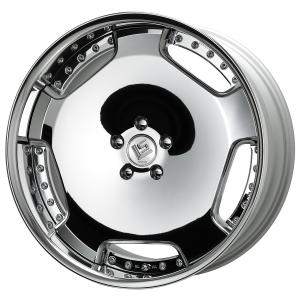 ■Size: 22 inches
■Disc: Super chrome plating (standard)
■Rim: FULL REVERSE (shape)/Buff anodized (standard)
■Center cap: Hairline (standard)