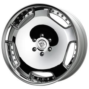 ■Size: 22 inches
■Disc: Super chrome plating (standard)
■Rim: FULL REVERSE (shape)/Buff anodized (standard)
■Center cap: Hairline (standard)