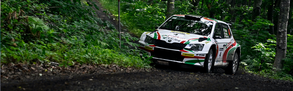 2025 JAF All Japan Rally Championship Round 4 2025ARK Rally Kamui Kamada takes 2nd place in his class